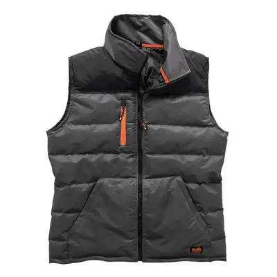 (L, Charcoal) Scruffs Mens Work Body Warmer