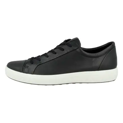 ECCO Men's Soft City Tie Sneaker Black 8-8.5