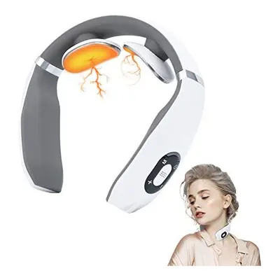 Neck Massager for Neck Pain Shoulder Cordless, Neck Relax Portable Neck Massager for Women, Snap