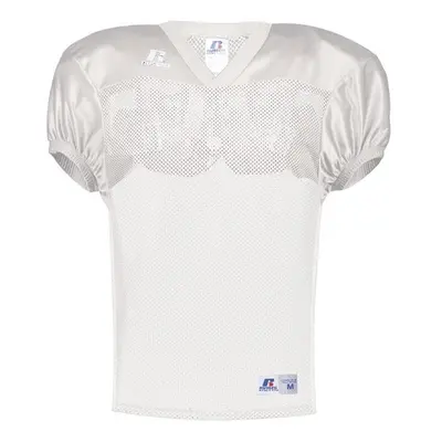 Russell S096BM.WHI.M Adult Stock Practice Jersey, White - Medium