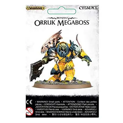 99070209003 Ironjawz Orruk Megaboss Tabletop and Miniature Gaming, Black