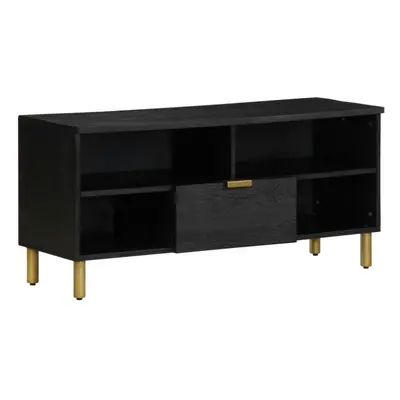 vidaXL TV Cabinet TV Stand Hifi Media Cabinet TV Unit Black Engineered Wood