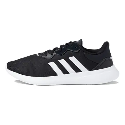 adidas Women's QT Racer 3.0 Running Shoe Black/White/Almost Pink