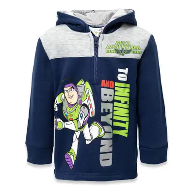 Disney Pixar Toy Story Buzz Lightyear Toddler Boys Half Zip Hoodie 4T