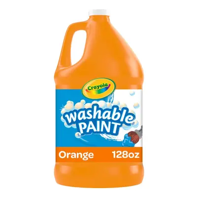 Crayola Washable Paint Orange Paint Classroom Supplies Gallon