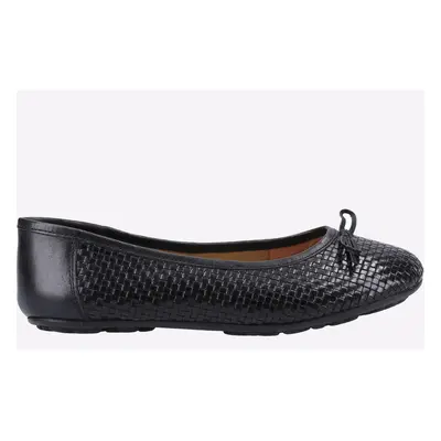 (8) Hush Puppies Janelle Woven Ballerina Womens