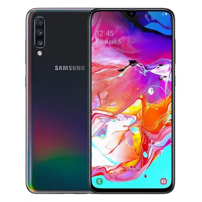 Samsung Galaxy A70 Dual-SIM 128GB 6.7-Inch FHD+ Android Pie UK Version Smartphone - Black