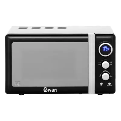 Swan Retro SM22030BN Litre Microwave - Black