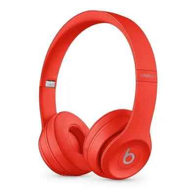 Beats by Dr Dre Solo3 Wireless OnEar Headphones Red Renewed Premium