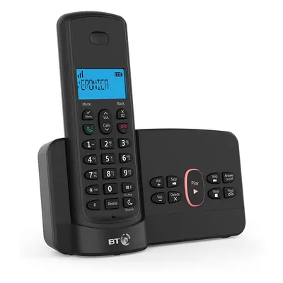 BT Home Phone with Nuisance Call Blocking and Answer Machine (Single Handset Pack)