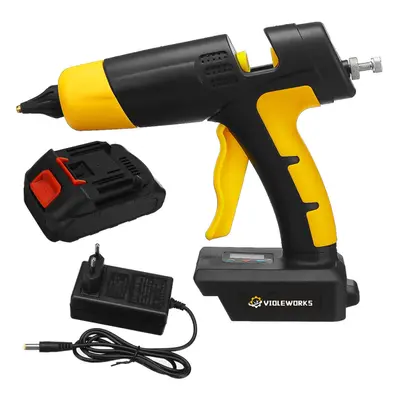 (One Battery) 21V Digital Hot Melt Glue Guns Cordless Rechargeable Hot Glue Applicator Home Impr