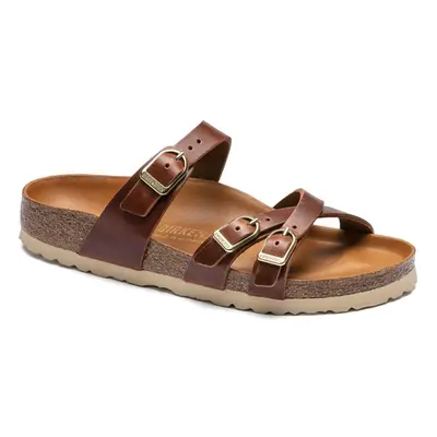 Birkenstock Franca Hex cognac LTR R