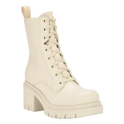 Guess Women's JUEL Ankle Boot Chic Cream 7.5