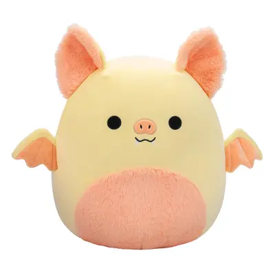 Squishmallows Original 16-Inch Meghan Cream Fruit Bat with Fuzzy Peach