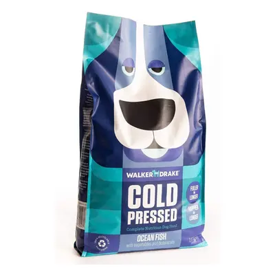 Walker & Drake Cold Pressed Dog Food - Ocean Fish - 10kg Bag - Closest Dry Alternative To Raw Fo