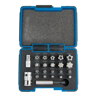 1/4, 3/8" Sq. Dr. Draper TX-STAR® Plus Bit Set (23 Piece)