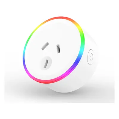 Plug Smart RGB LED Light Smart Wifi Socket Voice Control Works With Alexa Google Home XS-A18 AC1