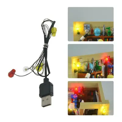 Plastic Self-locking Brick DIY LED Light Kit for Brick FunCreator Building DIY House