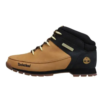 Timberland Men's Ankle Chukka Boots Yellow Wheat Nubuck W Black