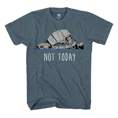 STAR WARS at-at Not Today Humor Funny Hoth Adult Graphic T-Shirt(XXL