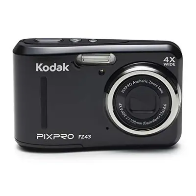 Kodak PIXPRO Friendly Zoom FZ43-BK 16MP Digital Camera with 4X Optical