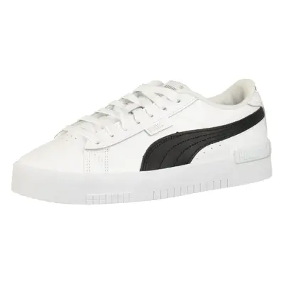 PUMA Women's JADA Sneaker Puma White-Puma Black-Puma Silver 8.5