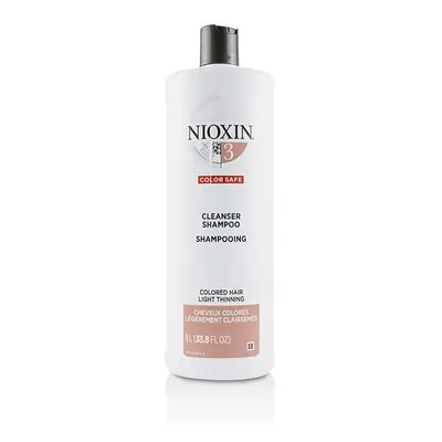 Nioxin Derma Purifying System Cleanser Shampoo (Colored Hair, Light Thinning, Color Safe) 1000ml