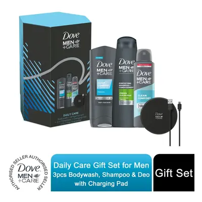 (Buy 1) Dove 3pcs Gift Set For Men with Charging Pad