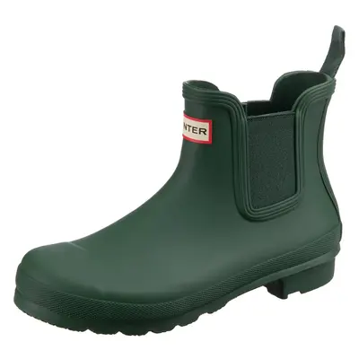 Hunter Original Women's Waterproof Chelsea Boot (Hunter Green US Size