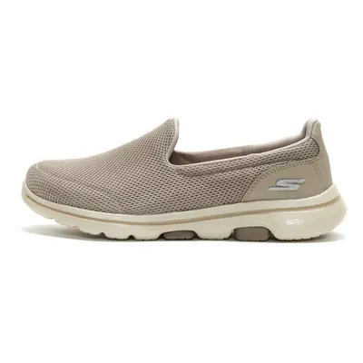 Skechers Women's Go Walk Sneaker Taupe Wide