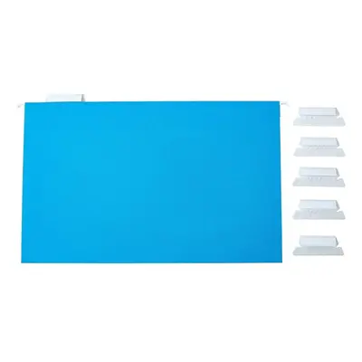 Staples Hanging File Folders 5-Tab Legal Size Assorted Colors 25/BX