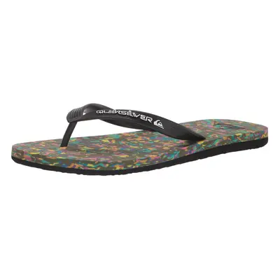 Quiksilver Men's Molokai Recycled Point Sandal Flip Flop Black/Blue