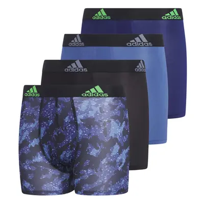 adidas Kids-Boy's Performance Boxer Briefs Underwear (4-Pack) Galaxy