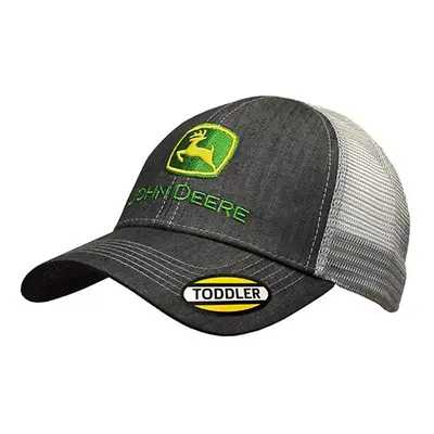 John Deere Toddler/Kids Mesh Back Cap (Charcoal/Grey)