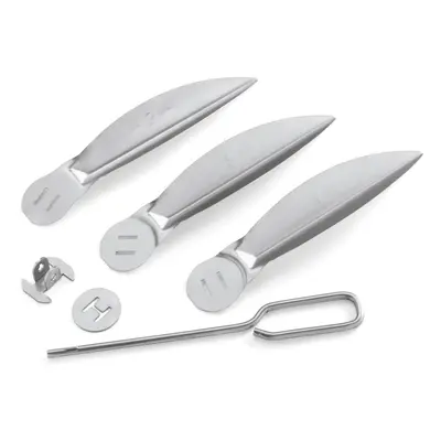 Weber 22-1/2-Inch One-Touch Cleaning System Kit for Grills, Silver