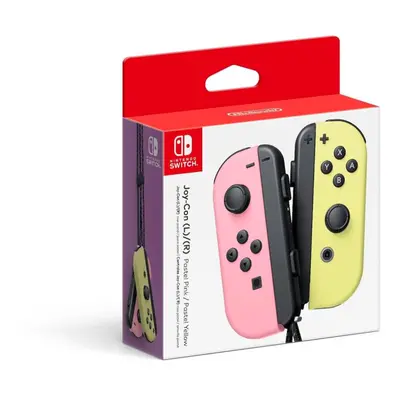 Nintendo Switch Joy-Con L/R (Pastel Pink, Pastel Yellow)