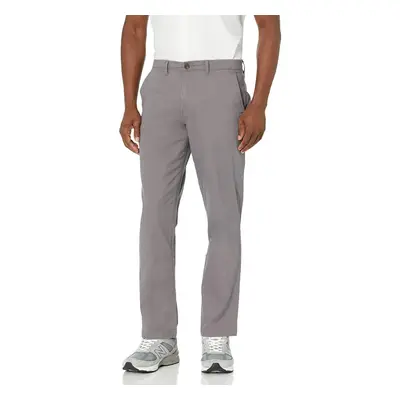 Mens Athletic-Fit casual Stretch chino Pant (Available in Big & Tall), Dark grey, 54W x 30L