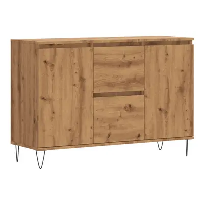 vidaXL Sideboard Side Cabinet Cupboard Highboard Artisan Oak Engineered Wood