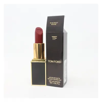 (16 Scarlet Rouge) Tom Ford Lip Color Matte 0.1oz/3g New In Box Full Size