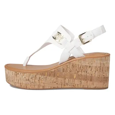 Tommy Hilfiger Women's VANI Wedge Sandal White