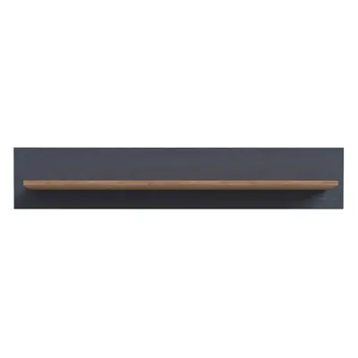 Bohol Wall Shelf in Riviera Oak/Navy