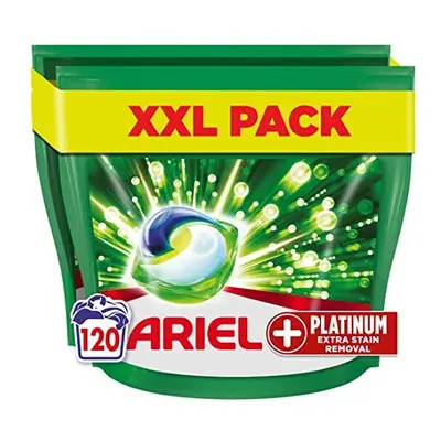 Ariel All-in-One Platinum PODS Washing Liquid Laundry Detergent Tablets / Capsules, Washes (60 x