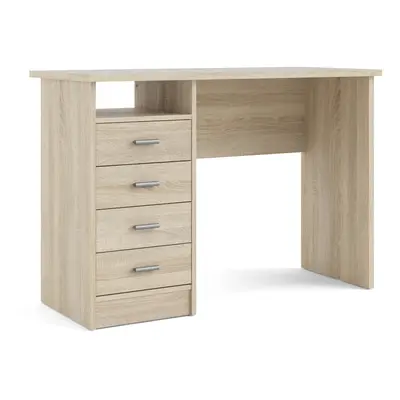 (Oak) Function Plus Drawer Desk