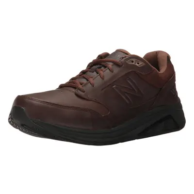 New Balance Men's V3 Lace-up Walking Shoe Brown/Brown Narrow