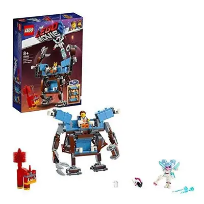 LEGO MOVIE 70842 Emmets Triple-Decker Couch Mech 2-in-1 Set with Sweet Mayhem Mini Doll and Ramp