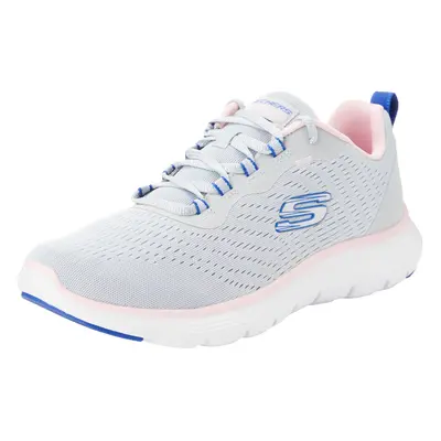 Skechers Women's Flex Appeal 5.0 Sneaker Grey Blue Pink