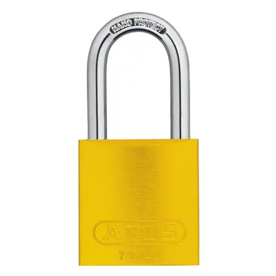 Lockout Padlock KD Yellow 1/4 in. Dia.