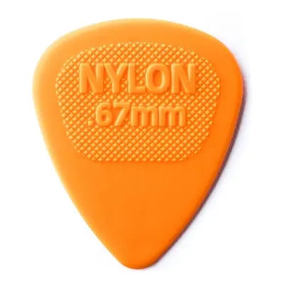 Dunlop Nylon MIDI Standard .67mm Orange Guitar Pick - Pack