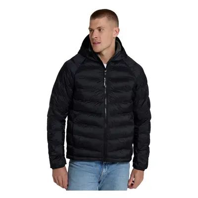 (XXL, Jet Black) Animal Mens Cloud Cosi Light Padded Jacket