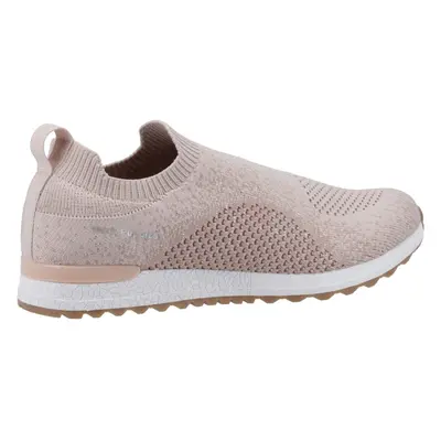 (Pink, (Adults')) Hush Puppies Ennis Textile Women's Blush Trainers